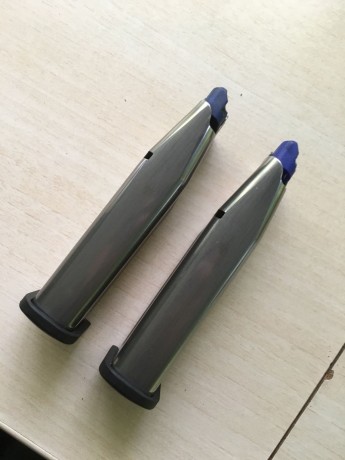 Vendo 2 cargadores de la marca sps para modelos 2011 en cal 9mm/38, impecables solo usados en precisión.
PRECIO 02