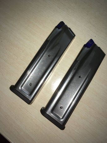 Vendo 2 cargadores de la marca sps para modelos 2011 en cal 9mm/38, impecables solo usados en precisión.
PRECIO 00