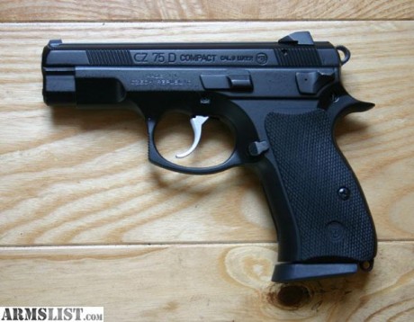 Buenos dias,Alguien sabe de una Cz 75 P-01 omega  o CZ 75 D Compact en 9mm pb,
a ser posible "Economica"
Un 00