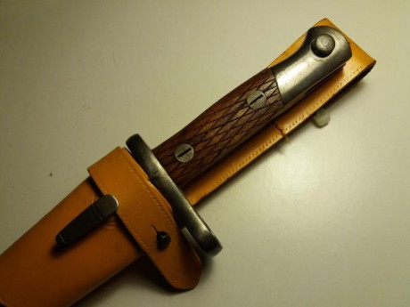 Vendo esta bayoneta de mi colección. Es del modelo  1913 , conocida como  "La Larga" .
Está 00
