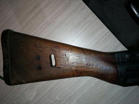 Fusil de asalto Cetme C inutilizado, certificado BOPE, imprescindible libro de coleccionista.

Usado pero 01