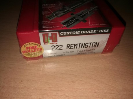 Buenas tardes

Vendo lote de cargadores AR15, material de recarga ,etc para Ar15 en calibre 222

Os indico 00