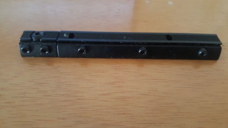 Hola:
Vendo sobre Rail de 11mm a 11mm. Para elevar visor.

precio 15€ envio incluido. pago por ingreso 00