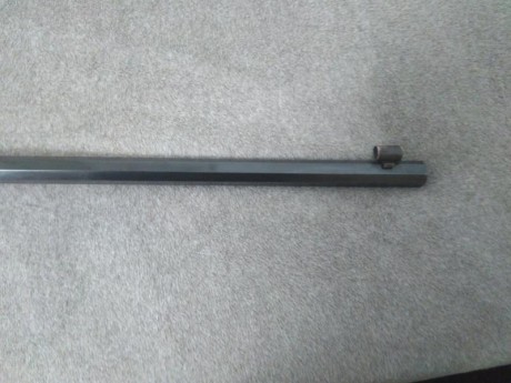 Vendo un rifle sharps de competicion, calibre 45/70, cañon octogonal pesado de 86cm (34"), es de 11