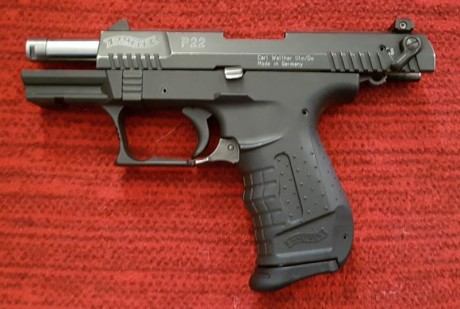   Hola compañeros. Para poder enfrentar nuevos proyectos debo poner a la venta mi P22 corta, guiada "F". 11