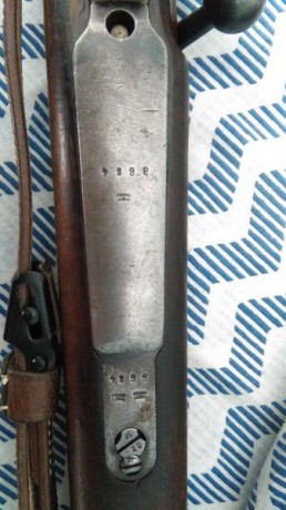 Vendo mauser kar 98k del año 1937, original en todo su conjunto tanto en madera como las piezas que tienen 22