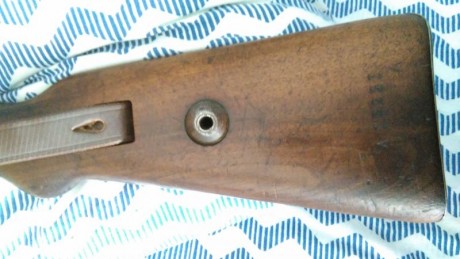 Vendo mauser kar 98k del año 1937, original en todo su conjunto tanto en madera como las piezas que tienen 20