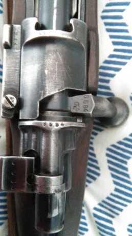 Vendo mauser kar 98k del año 1937, original en todo su conjunto tanto en madera como las piezas que tienen 41