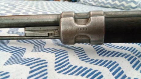 Vendo mauser kar 98k del año 1937, original en todo su conjunto tanto en madera como las piezas que tienen 50