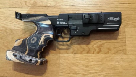 Vendo Pistola Walther SSP.
Soy el 2º dueño y apenas la he utilizado.
Empuñadura Talla M. 
Juegos de muelles 01