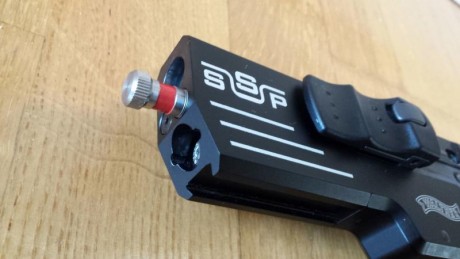 Vendo Pistola Walther SSP.
Soy el 2º dueño y apenas la he utilizado.
Empuñadura Talla M. 
Juegos de muelles 12