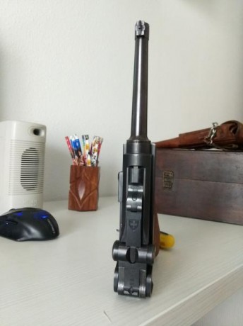 Iniciaremos con una artilleria Erfurt 1914, para continuar con una Mauser Original 4 pulgadas fabricada 161