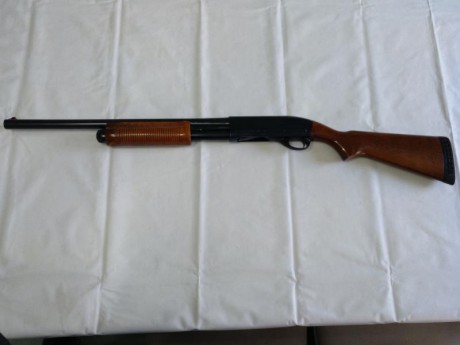Hola a todos, 
Por dejar la caza, pongo a la venta mis escopetas. 
Escopeta repetidora Remington 870, 00