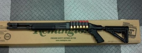 Compro culata y guardamanos Magpul para la escopeta de corredera Remington 870, la.prefiero color tierra 80