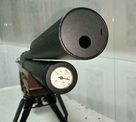 SE VENDE CARABINA PCP MARCA EDGUN, CALIBRE 7,62 (.30), SEMINUEVA, COMPRADA EN DICIEMBRE DE 2015. Apenas 02
