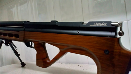 SE VENDE CARABINA PCP MARCA EDGUN, CALIBRE 7,62 (.30), SEMINUEVA, COMPRADA EN DICIEMBRE DE 2015. Apenas 00