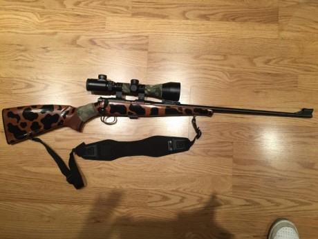 Decididamente pongo a la venta armas que no utilizo, carabina Ceska 452-luxe de cerrojo con cargador de 00