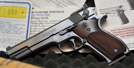 Se vende pistola 9mm S&W 952 Performance Center de 5" precisión y fiabilidad perfectas.
Estado 00