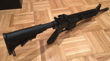 Vendo Rifle SABRE DEFENCE XR15 .222Rem - VENDIDO

Lo vendo por no utilizarlo. Perfecto funcionamiento. 02