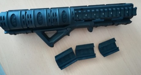 Buenas noches. 

He vendido un rifle CETME C y me quedan sin vender dos accesorios para el mismo (que 40