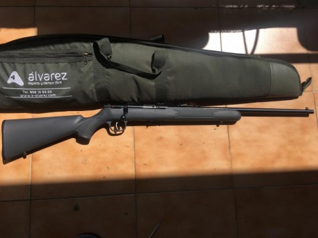 Hola Vendo Carabina Savage 22LR  muy poco uso. Regalo funda y municion
Se puede ver en Madrid

  Precio 01