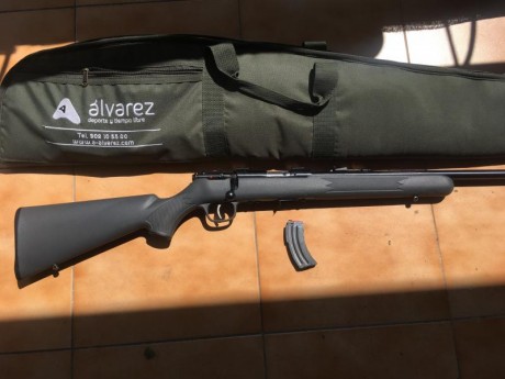 Hola Vendo Carabina Savage 22LR  muy poco uso. Regalo funda y municion
Se puede ver en Madrid

  Precio 00