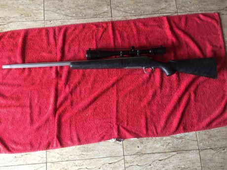 Hola a todos .
Por cese de actividad pongo a la VENTA el último rifle que me queda. El armero ya esta 01