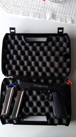 Vendo Colt 1911 Gold Cup cal.22Lr de Walther. Comprada a mediados del año 2017 y muy poco usada, solo 01