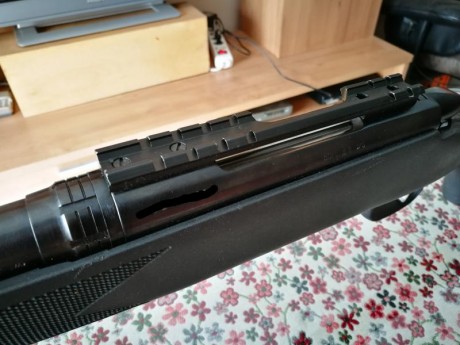 Rifle Cerrojo Marlin xl-7 en calibre 270 w. Culata sintética y cantonera antiretroceso especial decelerator. 11