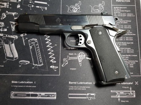 Vendo Norinco 1911 modelo sport cal. 45
Martillo, sear y seguro de SPS.
La pistola va bien excepto que 00