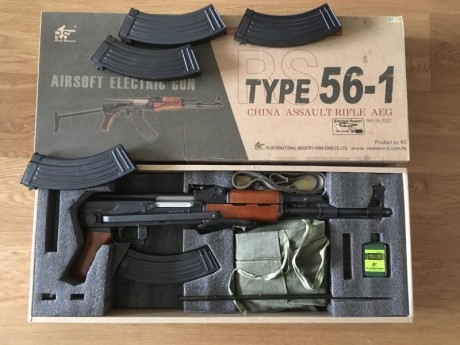 Vendo RS 56-1 Real Sword. Mejor replica Airsoft de AK-47 AEG está hecha de hierro no como otras réplicas 01