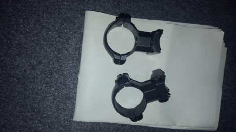 Hola buenas. Vendi mi k98 que tenia estas anillas que de muy buena calidad. Con la base de atras ajustable 02