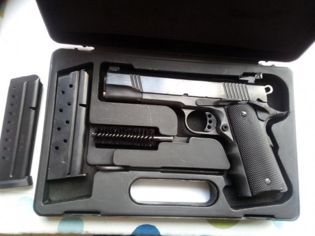 Vendo, por falta de cupo, pistola 1911 Norinco NP29, (9mm pb) con 1 año y medio de antigüedad (todavía 02