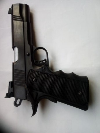 Vendo, por falta de cupo, pistola 1911 Norinco NP29, (9mm pb) con 1 año y medio de antigüedad (todavía 01