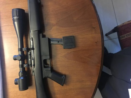 Buenas tardes,

Vendo mi carabina del 22lr modelo Armscor tipo M-16, por falta de uso.
Tiene un visor 01