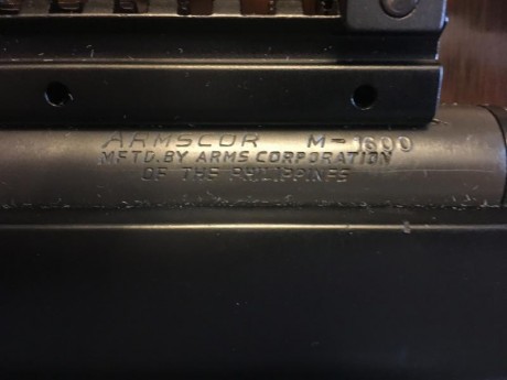Buenas tardes,

Vendo mi carabina del 22lr modelo Armscor tipo M-16, por falta de uso.
Tiene un visor 10