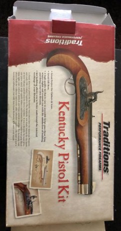 Vendo kit pistola Kentucky Ardesa.
Nuevo, embalaje original sin abrir.
Precio 90 euros.
calibre 45
Percusión
 01