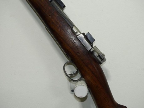 Rifle Carl Gustav calibre 6,5x55 , bases Apel , tirador cerrojo rectificado para colocar visor . 
Precio 02