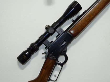 Rifle Marlin calibre 357 Magnum , modelo 1984CS , con visor Tasco 3-9x40 . 
Se entrega con funda 00