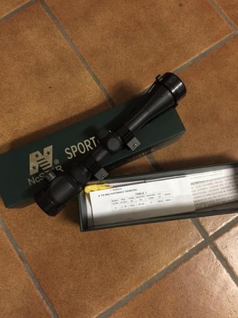 Hola
Sigo vaciando armarios y pongo a la venta los siguientes visores

-NCSTAR  MARK III  GEN 2  con retícula 30