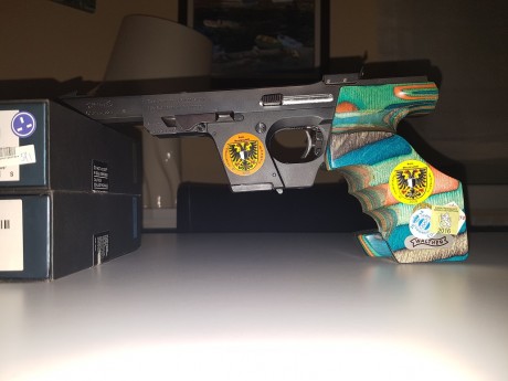 Vendo Walther GSP cal. 22lr en perfecto estado por falta de cupo.
La vendo por 550€.
Saludos. 01