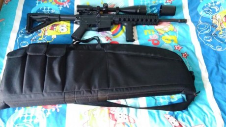 Vendo Carabina S&W MP 15-22 MOE  he pensado en venderlo ya que no lo uso.

Mando fotos interesados.


 02