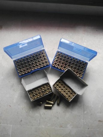 Son vainas de los siguientes calibres: 7,62x54R; 8x57 Mauser y 45 Long Colt.

-- Vainas cal. 45 Long Colt: 00