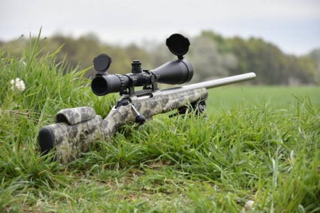 Vendo o cambio rifle Tikka T3 Super Varmint, en acero inox, con rail superior Weaver, cargador de 5 cartuchos 12