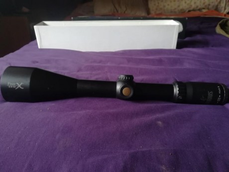 Hola vendo tres visores, el primero es un burris four X de 3x12x 56 con retícula iluminada, tiene mucha 00