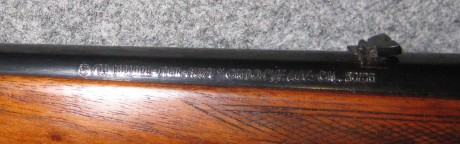 Hola, vendo rifle Santa Bárbara, del calibre .30-06 Springfield.
Modelo GREDOS DE LUXE
Con monturas y 00
