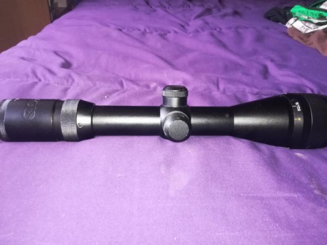 Hola vendo tres visores, el primero es un burris four X de 3x12x 56 con retícula iluminada, tiene mucha 22