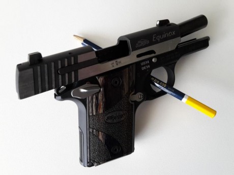 Pistola subcompacta nueva, 20 disparos. Vendo para comprar otra para IPSC.

- Pistola SIG SAUER P938 9mm. 20