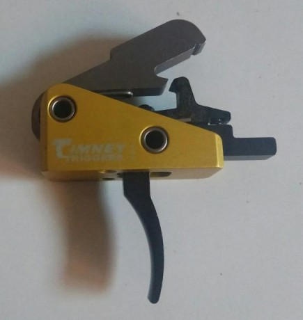 Un compañero tiene un disparador regulable Timney para AR15, no se ha llegado a utilizar porque no se 00