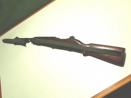 Autentica carabina americana de la II Guerra Mundial. Cal. 30 M1, todo original, nada de replicas, procedencia 01